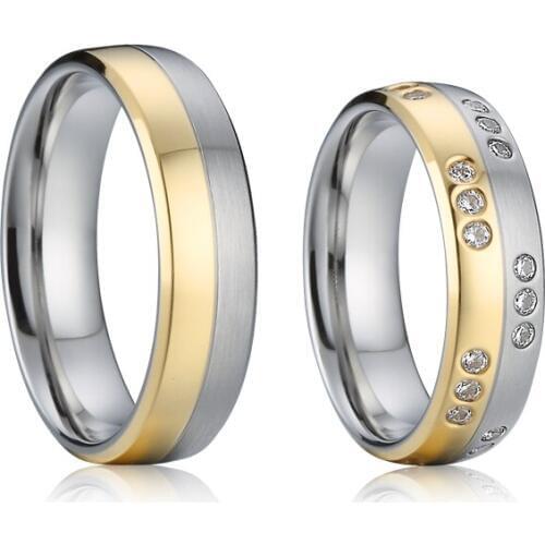 Custom Designer alliance wedding band couple rings gold color jewelry OSPV1832 (59)