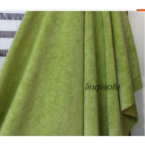 Faux fur fabric Toy elastic short plush cloth super soft fluff Warm casual wear fabric