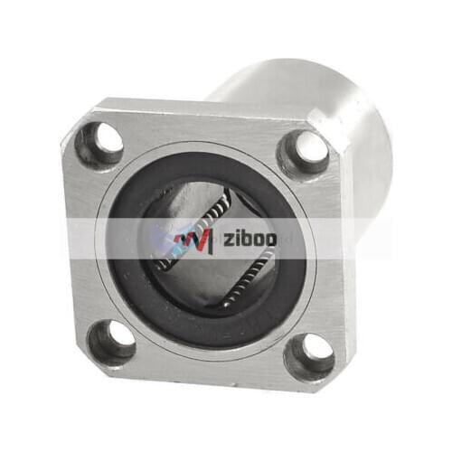LMK25UU 25mm Inner Diameter Square Flange Linear Motion Bushing Ball Bearing