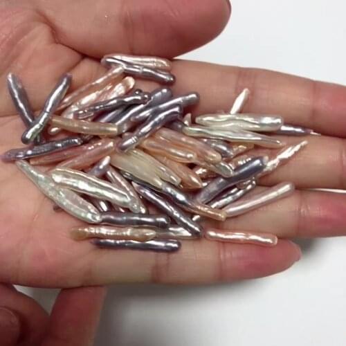 26-39mm Length Natural Freshwater Stick pearl loos Pearl