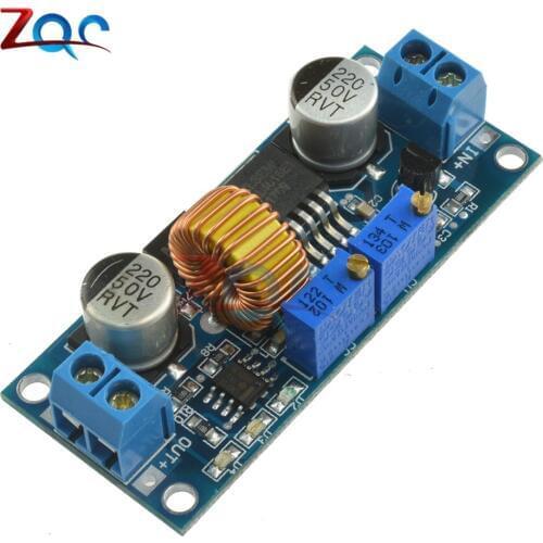 Original CC/CV 5A Lithium Charger Board XL4015 E1 Adjustable 6-38V To 1.25-36V DC Step Down Power Supply Converter Buck Module