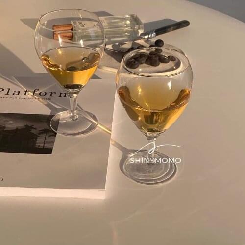 Simple Champagne Glass Wine Glass Drop Glass Bar Props Home Decoration Photo Props Ornaments