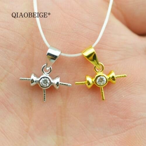 QIAOBEIGE Gold Pendants