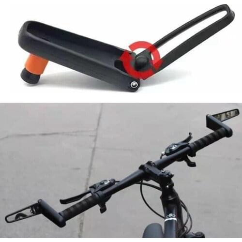 Adjustable Rearview Mirror 360 Rotation Handlebar Mount for Motorcycle Bike Cycling Convex Mirrors Auxiliary Accessories