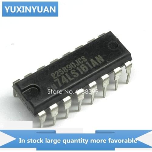 YUXINYUAN 5PCS/LOT SN74LS161AN SN 74LS161AN SN74LS161 74LS161 DIP16 in stock in stock