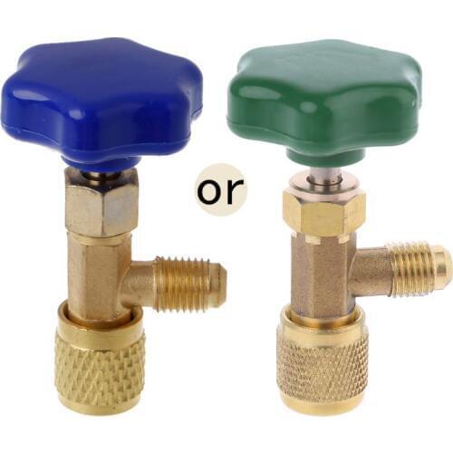 2020 1/4 SAE Auto AC Can Tap Valve Bottle Opener For R22 R134a R410A Gas Refrigerant