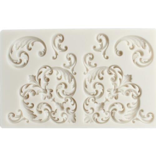 DIY 3D Border Fondant Mold Cake Silicone Mold Decorating Tools Chocolate Gumpaste Mould Cake Decorating Tools