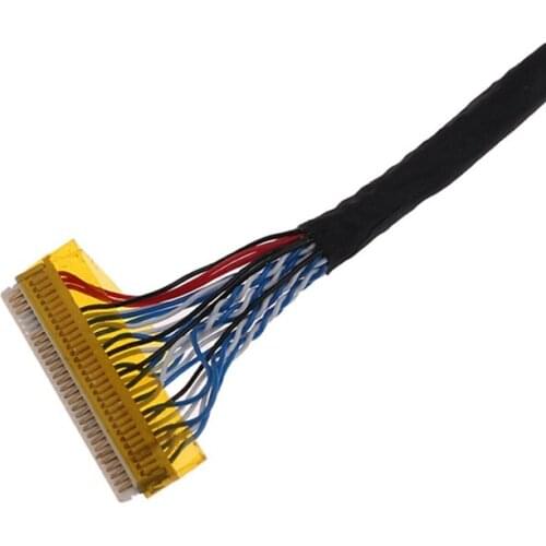 8 Bit LVDS Cable FIX-30 Pin 2ch For 17-26inch LCD/LED Panel Controller 25cm New Arrival
