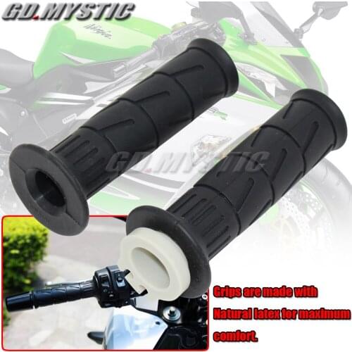 Motorcycle Accessories Gel Rubber Handlebar Grips For Kawasaki zx-6r zx636 zx-9r 10r 12r 14r zzr1100 Z1000 Z800