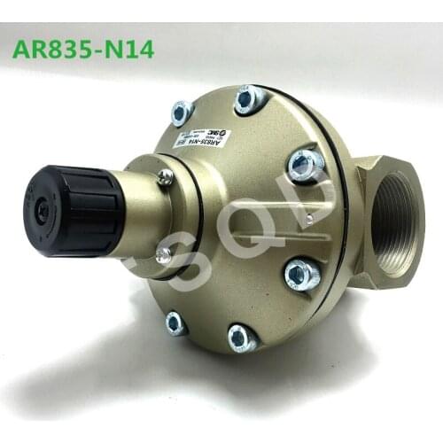 AR835-N14 AR825-14 AR825-14G AR825-12 AR825-12G AR625-06BG AR625-F10G SMC Large flow reducing valve AR series