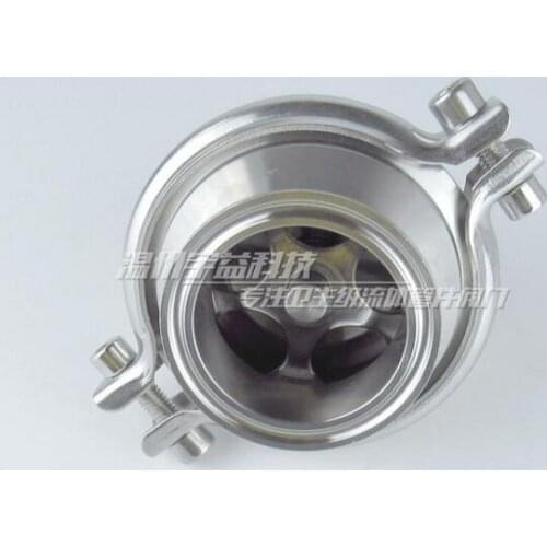Authentic stainless steel SUS304 material hygienic grade food grade quick check valve, check valve