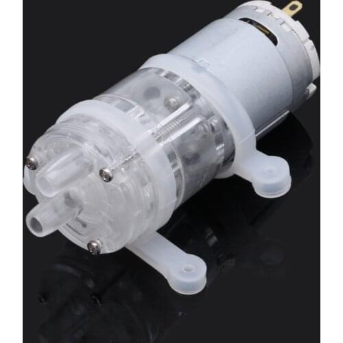 Mini 385 DC 6V-12V High Temperature Resistance 100 Degrees Celsius Micro Water Pump Diaphragm Water Pump Vacuum Pump