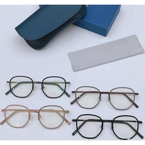 Korean Brand handmade Eyglasses Retro Round Glasses Optical Titanium for Men Women Ultralight Prescription Myopia reading frame