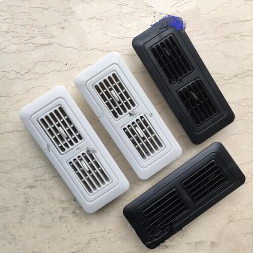 Caravan RV Marine Boat Yacht Air Conditioning 176mm Ventiltion Outlet Black White LS176