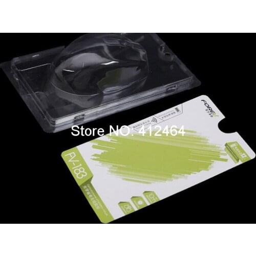 Transparent PET blister tray PVC plastic blister packaging for electronics with Color Blister Card ---PX3041