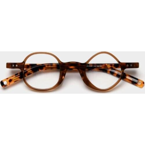 Retro Acetate Glasses Frames Men Women Optical Fashion Computer Glasses 50429