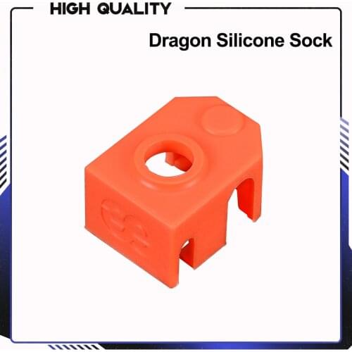 Phaetus Dragon Silicone Socks 3D Printer Parts For Dragon Hotend Heater Block V1.1/V1.0 E3D V6 Bi-Metal Heat Break Extruder
