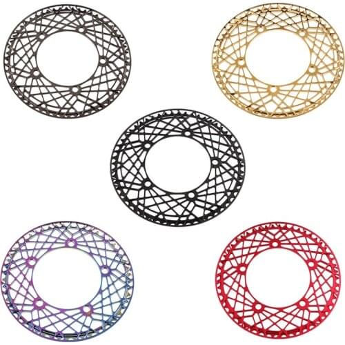 BOLANY Bike Chainring 53T BCD 130mm Bicycle Single Speed Chainring for Most Bicycle MTB Road Bike Folding Bike