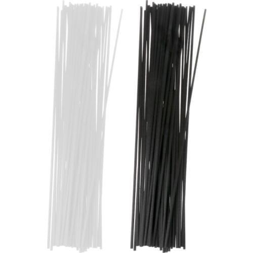 50Pcs 30cmx3mm Fiber Sticks Diffuser Aromatherapy Volatile Rod for Home Fragrance Diffuser Home Decoration 27RB