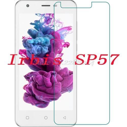 Smartphone 9H Tempered Glass for Irbis SP57 5.0" Explosion-proof Protective Film Screen Protector cover phone