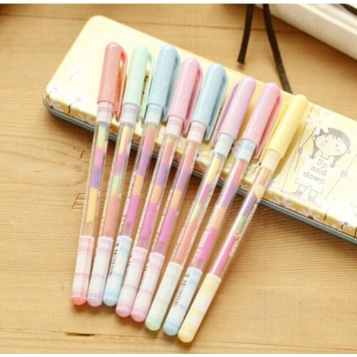 1 Pc Highlighter Solid Multi-angle Permanent Sharpie Paint Office School Marker Pen