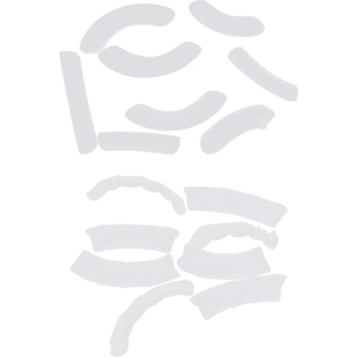 16Pcs Hard Silicone Molding Bar For Fitting Top Teeth Grills Wax Fixing Mold for Women Men