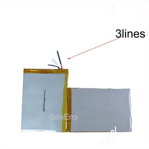 3 wire 3.7V 348211 8000mAh Battery For Teclast X98 3G Battery 3 Lines