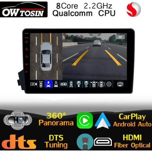 9" IPS Qualcomm CPU For SsangYong Kyron Actyon 2005-2014 Car Multimedia CarPlay Auto Stereo 4G LTE WiFi GPS Radio HDMI DTS HIFI