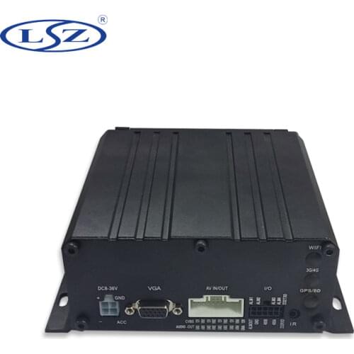 Vehicle Car Trailer Truck School Bus Taxi 4Ch 2.0MP AHD 1080P HDD SD Card Mobile DVR
