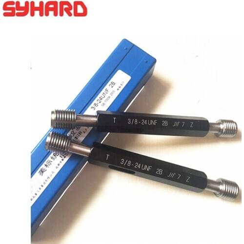 UN UNC UNF UNEF UNS Thread Plug Gauge Measuring Tools Go No-Go Gauge UNF1/2 5/8 3/4-20-24-28-32-40 UNF1 1/16
