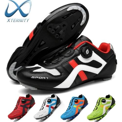 Road Cleats Shoes Man Professional Speed Cycling Sneakers Breathable MTB Flat Shoes Mountain Bike Sneakers Ciclismo Masculino