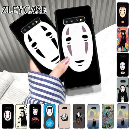 Spirited Away no face man Soft Phone Cover For samsung galaxy s10plus s10e s10lite s9 s8plus s20plus s7 s6edge s20ultra Cases