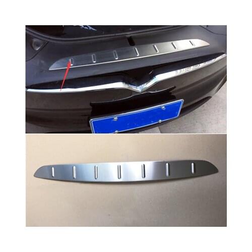 Stainless Steel Front Boot Trunk Plate Cover Trim For Tesla Model X 2016 - 2019