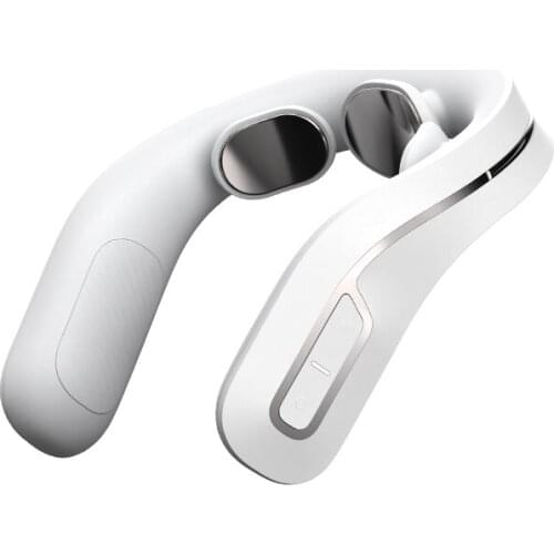 Pain Relief Vibrating Cervical Low Frequency Massager Electric for Neck Care 42℃ Constant Temperature Hot Compress Physiotherapy