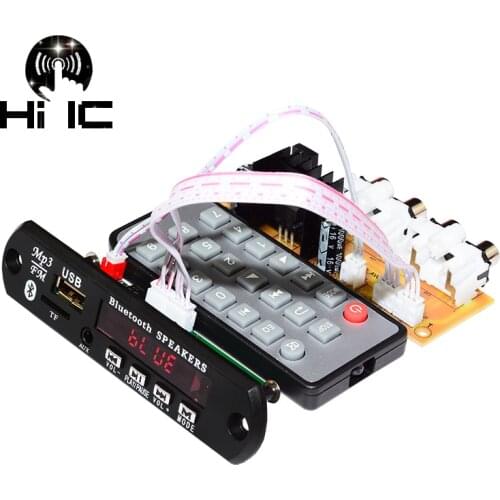 Olive Wireless Bluetooth Stereo Audio receiver APE FLAC MP3 WAV WMA Decoder Board Audio Module USB TF Radio For Amplifier Audio