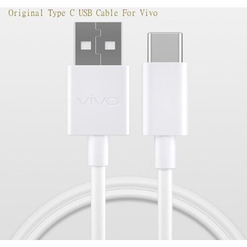 100cm Original Fast Charger Type c USB Cable Cord VOOC Quick Cable Line For VIVO X70 X60 X50 Pro S9 S9e S7 Y52s Y73s NEX 3S OPPO