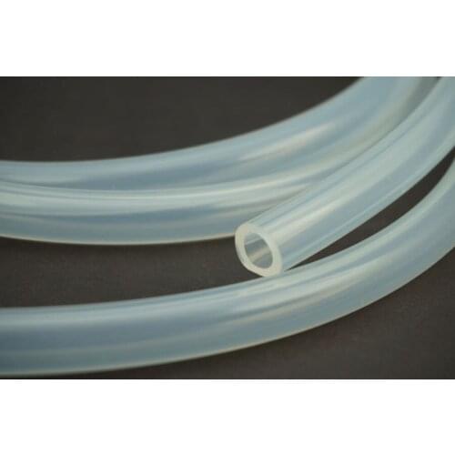 Clear Silicone Translucent Soft Rubber Tubing Approved Milk Hose Dairy Pipe,8mm ID*12mm OD