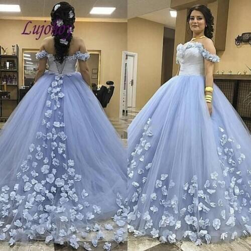 Puffy Quinceanera Dresses Ball Gown Princess Masquerade Plus Size 15 year old Sixteen Debutante Sweet 16 Dress Prom Dress