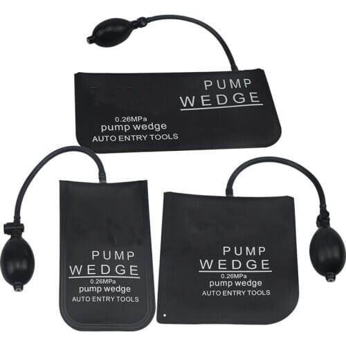 3pc Lock Pick Locksmith Tools Keys Locksmith Pump Wedge Air Wedge Pillows Lock Opening Tools Car Door Lock Open Hand Tools