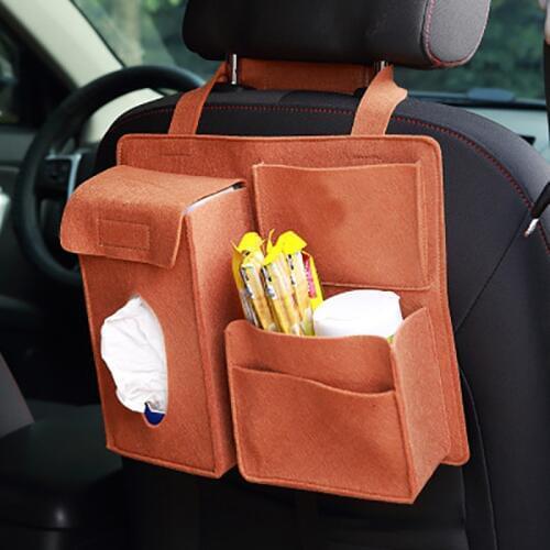 Car Storage Bag Seat Hanging Bag Small Car Storage Bag Back Seat Back Bag Storage Storage Debris Organizer Accessories