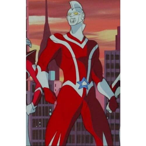 Ultraman Scott Cosplay Costumes Spandex Zentai Catsuit Men Boys Halloween Bodysuit Free Shipping