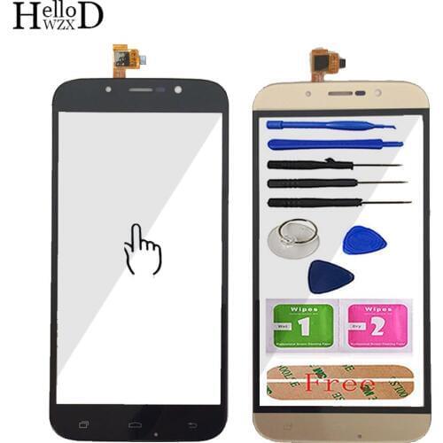 YRFF 5.5'' Mobile Phone Front Glass For Dexp Ixion ES255 ES 255 Touch Screen Digitizer Panel Glass Sensor Tools Protector Film