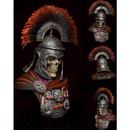 1/9 Scale Resin Bust skeleton CENTURION Unpainted Figure Model Kit Free Shipping