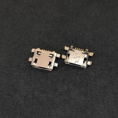 100pcs/lot Micro USB 5Pin Jack Connector socket Data charging port tail plug For Motorola Moto G6 Play XT1922/G6 Plus