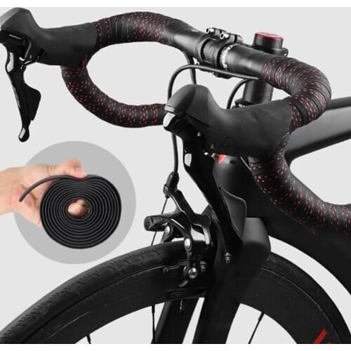 2Pcs Road Bicycle Anti-slip Handlebar Tape Cycling Handle Belt Bike Grip MTB Cork Bar Tape PU Belt Straps Bike Accessories
