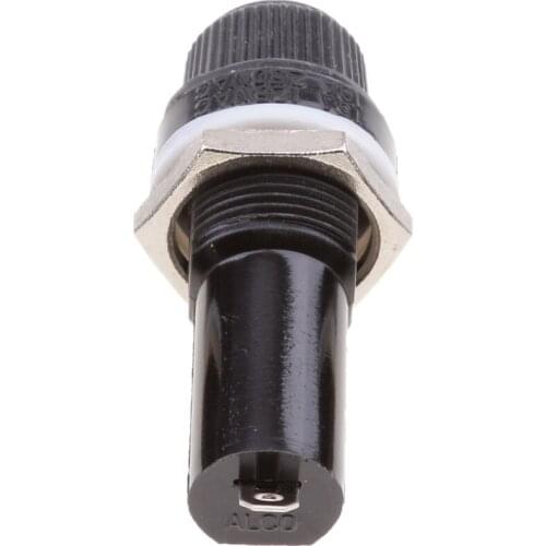 5pcs Tube Fuse Holder for 6x30mm Fuse Panel Mounting 10A/250V 15A/125V