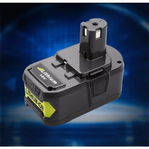 For Ryobi 18V 4000mAh P108 RB18L40 Lithium Ion Rechargeable Battery Pack Power Tools Battery Ryobi ONE