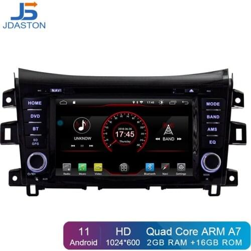 JDASTON Android 10.0 Car DVD Player For NISSAN NP300 Navara 2014-2018 Multimedia GPS Navigation 2 Din Car Radio Stereo Autoaudio