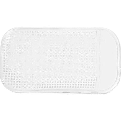 Car Magic Anti Slip Mat Dashboard Sticky Pad Phone Holder (Large White)