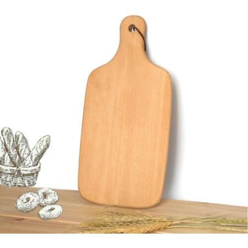 Wood Cutting Board , Bread Board, Paddle Board,Beech Wood